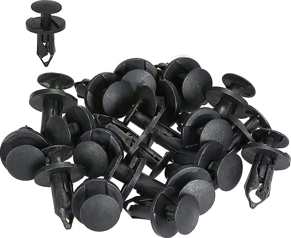 Kit 40pz Clip Di Fissaggio Automatico Rivetto In Plastica Per Paraurti Auto Nero Auto e Moto/Parti per auto/Allestimenti interni/Dadi e bulloni Trade Shop italia - Napoli, Commerciovirtuoso.it