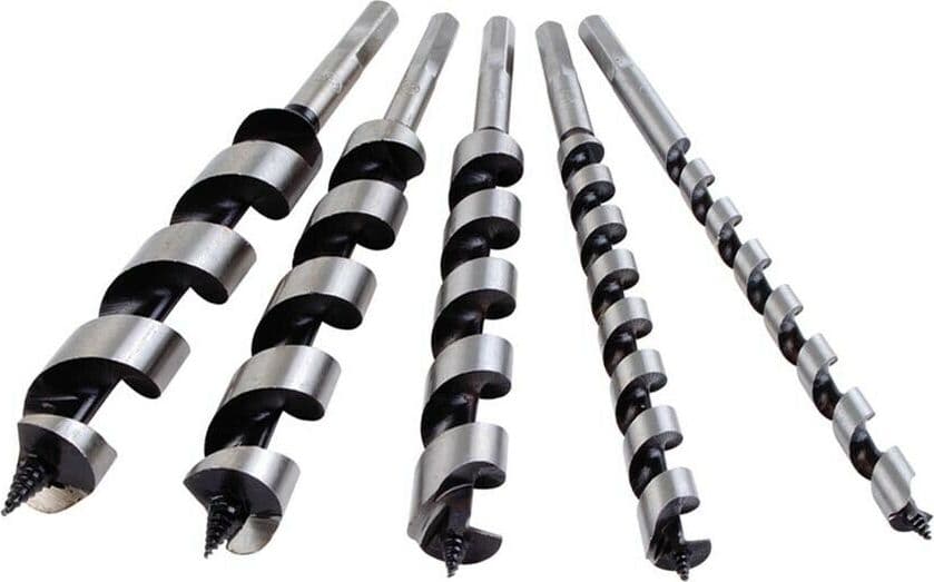 Kit-5-Frese-Legno-Punte-Trapano-10-13-19-22-25-Mm-Fresa-Legno-Punta-Esagonale-Tools