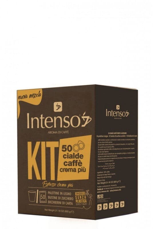 Kit 50 Cialde Intenso Con Accessori Caffe' Crema Piu' in Cialde di caffè compatibili ESE 44 mm Colella Ricambi - Casoria, commercioVirtuoso.it