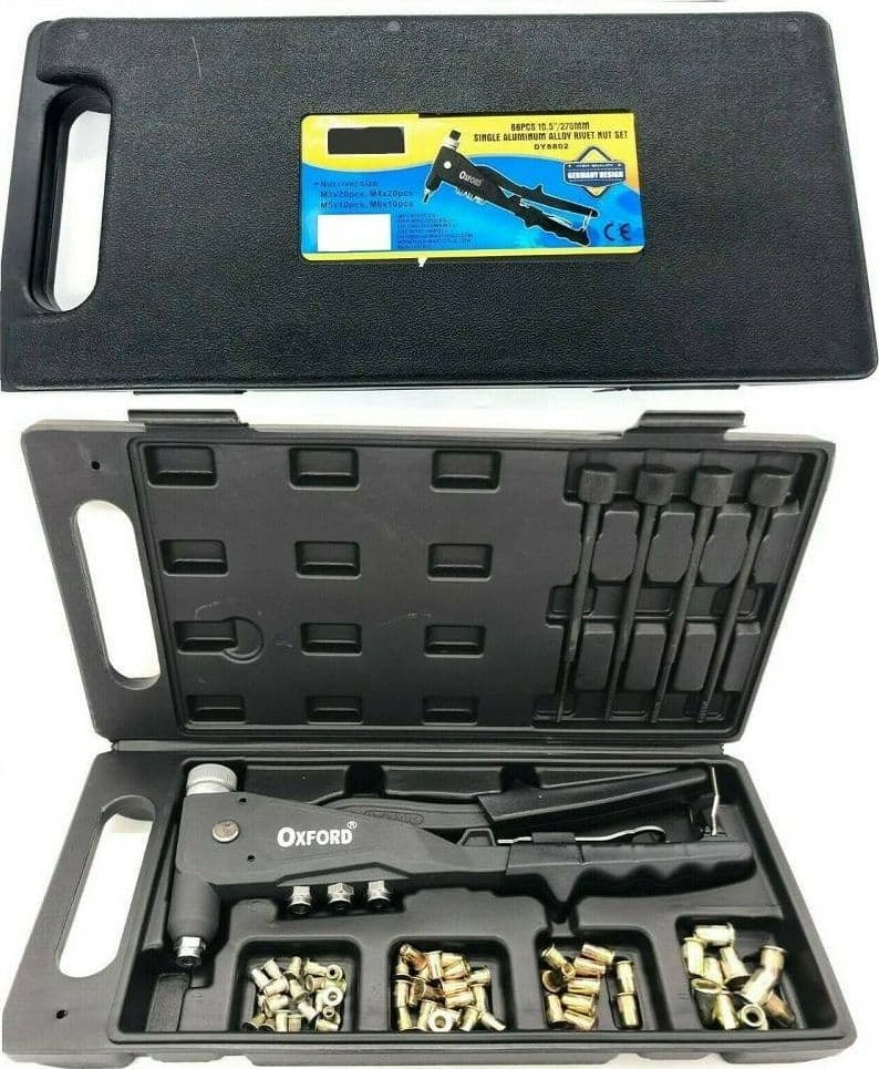Kit-66-Pz-Rivettatrice-Per-Inserti-Rivetti-Filettati-Filetti-M3-M4-M5-M6