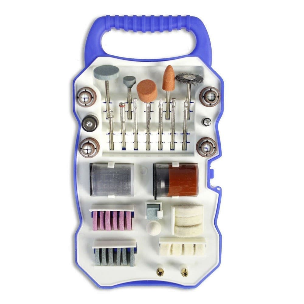 Kit 82 Accessori Mini Trapano Dremel Punte Inserti Per Lucidare Levigare Fai da te/Utensili elettrici e a mano/Utensili elettrici/Trapani/Trapani avvitatori Trade Shop italia - Napoli, Commerciovirtuoso.it