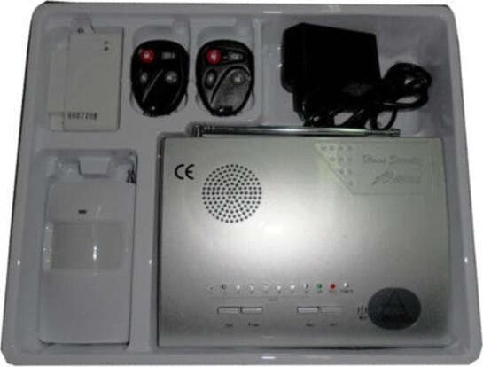 KIT ANTIFURTO ALLARME CASA SONORO WI-FI WIRELESS SENSORI SENZA FILI TELECOMANDO