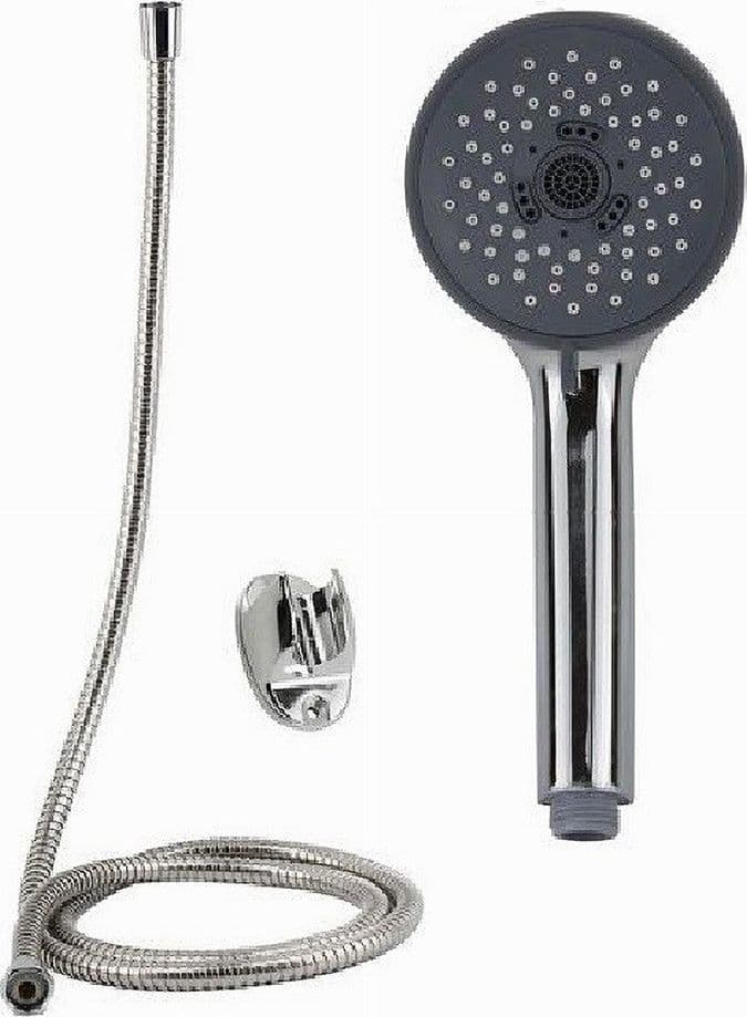 Kit Bagno Doccetta Doccino Rotondo Soffione Doccia Con Laccio 1,8mt Staffa 69092 Casa, arredamento e bricolage > Accessori Bagno > Soffioni Doccia Trade Shop italia - Napoli, Commerciovirtuoso.it