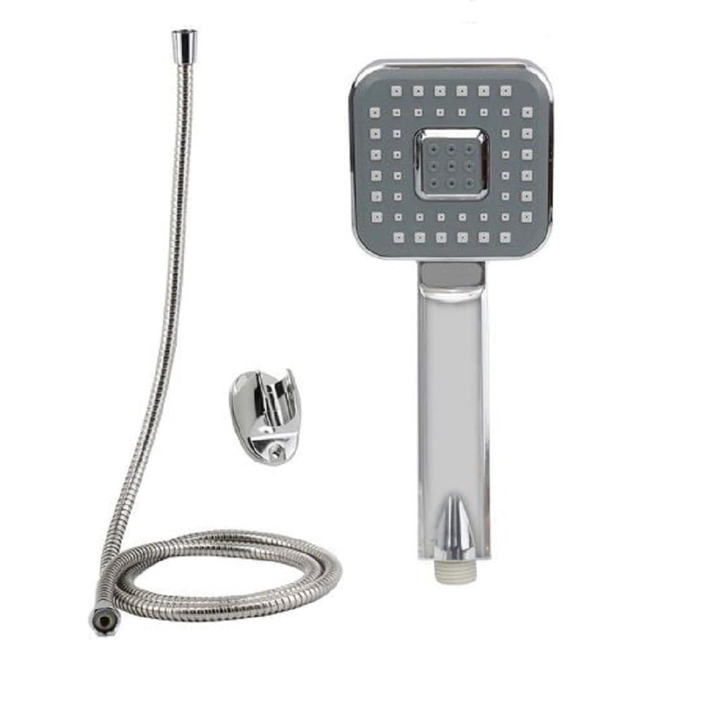 Kit Bagno Doccetta Doccino Soffione Doccia Quadrato Laccio 1,8 Mt Staffa 59167 Casa, arredamento e bricolage > Accessori Bagno > Soffioni Doccia Trade Shop italia - Napoli, Commerciovirtuoso.it