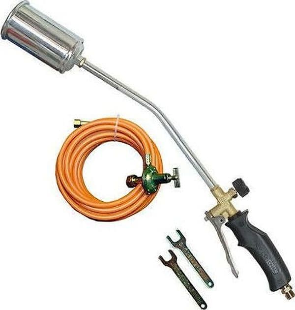 Kit Cannello A Gas Con Leva Amde In Italy Da 58 Cm Diametro 6 Con 5 Metri Di Tubo E Regolatore Di Pressione Ausonia - 48821 in Torce Ausonia - Maniago, commercioVirtuoso.it