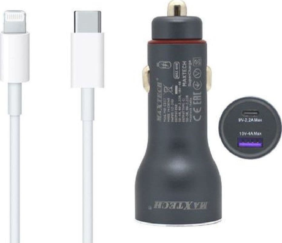 Kit Caricabatterie Auto Usb/type-c Superchange Cavo Lightning Usb-c 1 Mt Ma-ip04 Elettronica e telefonia > Telefonia Fissa e Mobile > Caricabatterie Auto Trade Shop italia - Napoli, Commerciovirtuoso.it