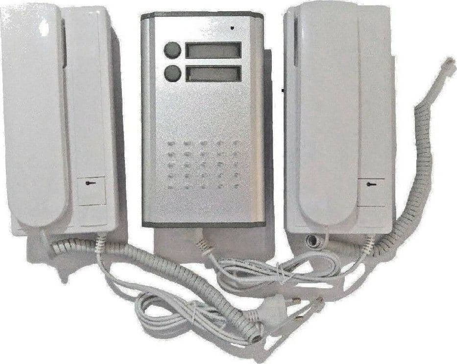 Kit Citofono Bifamiliare Apriporta Cancello 4 Fili Due Cornette Casa, arredamento e bricolage > Sicurezza e Antifurti > Videocitofoni e Spioncini Trade Shop italia - Napoli, Commerciovirtuoso.it