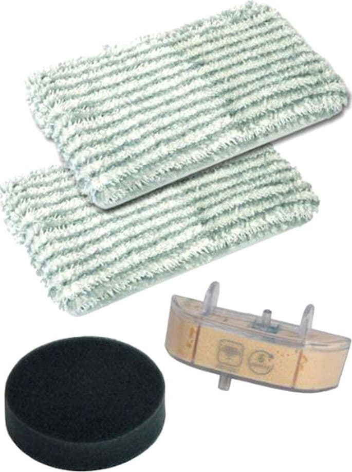 Kit-con-2-panni,-1-filtro-e-1-cartuccia-anticalcare-per-Clean&Steam-Rowenta