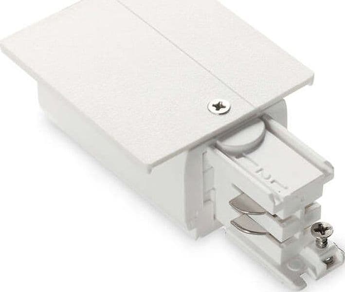 Kit-Connettore-Da-Incasso-Principale-E-Destro-On-Off-Link-Alluminio-Bianco