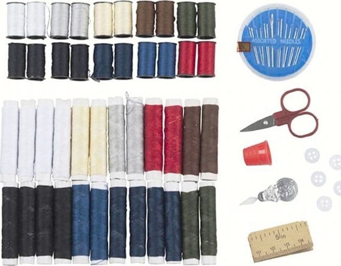 KIT CUCITO PER CASA O VIAGGIO DA 68 PEZZI CON FORBICE METRO DITALE INCLUSO Casa e cucina/Hobby creativi/Cucito/Strumenti/Set e kit da cucito Trade Shop italia - Napoli, Commerciovirtuoso.it