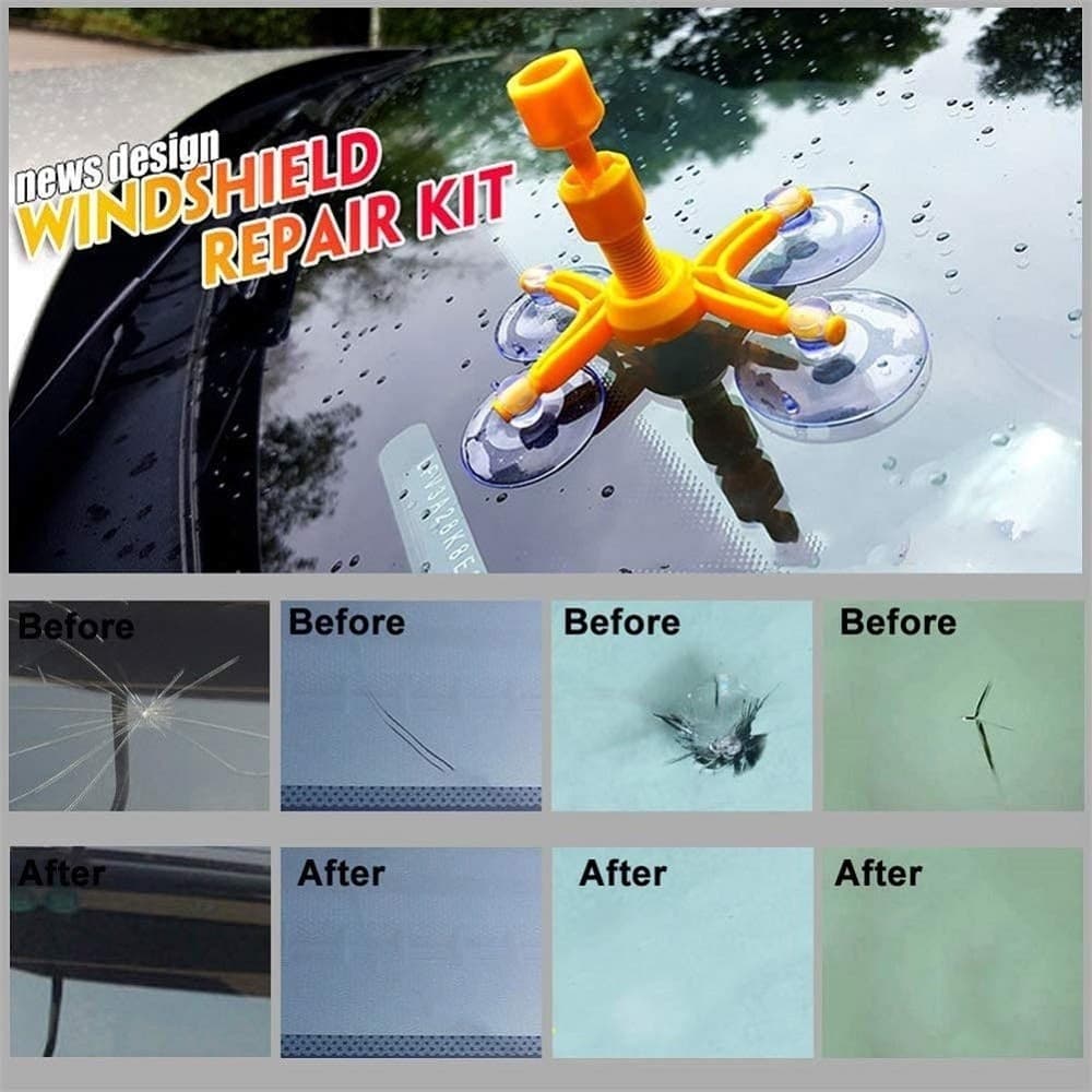 Kit Di Riparazione Parabrezza Per Auto Set Strumenti Fai Da Te Vetro Con Resina Auto e Moto/Cura auto e moto/Cura interni/Cura parti in plastica Trade Shop italia - Napoli, Commerciovirtuoso.it