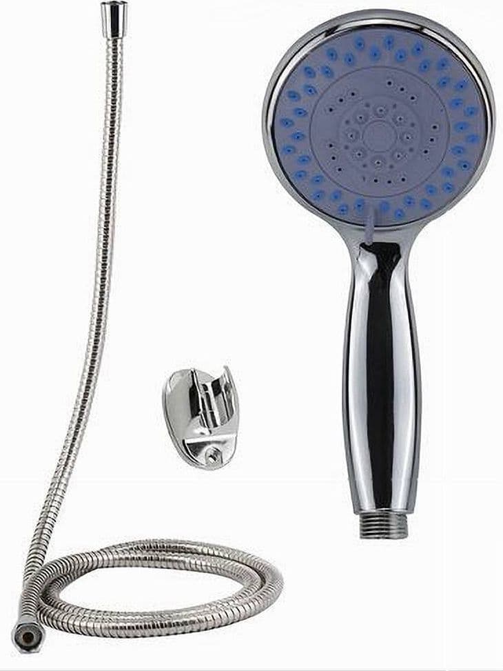 Kit Doccetta Doccino Soffione Bagno Doccia Tondo Con Laccio 1,8mt Staffa 69059 Casa, arredamento e bricolage > Accessori Bagno > Soffioni Doccia Trade Shop italia - Napoli, Commerciovirtuoso.it