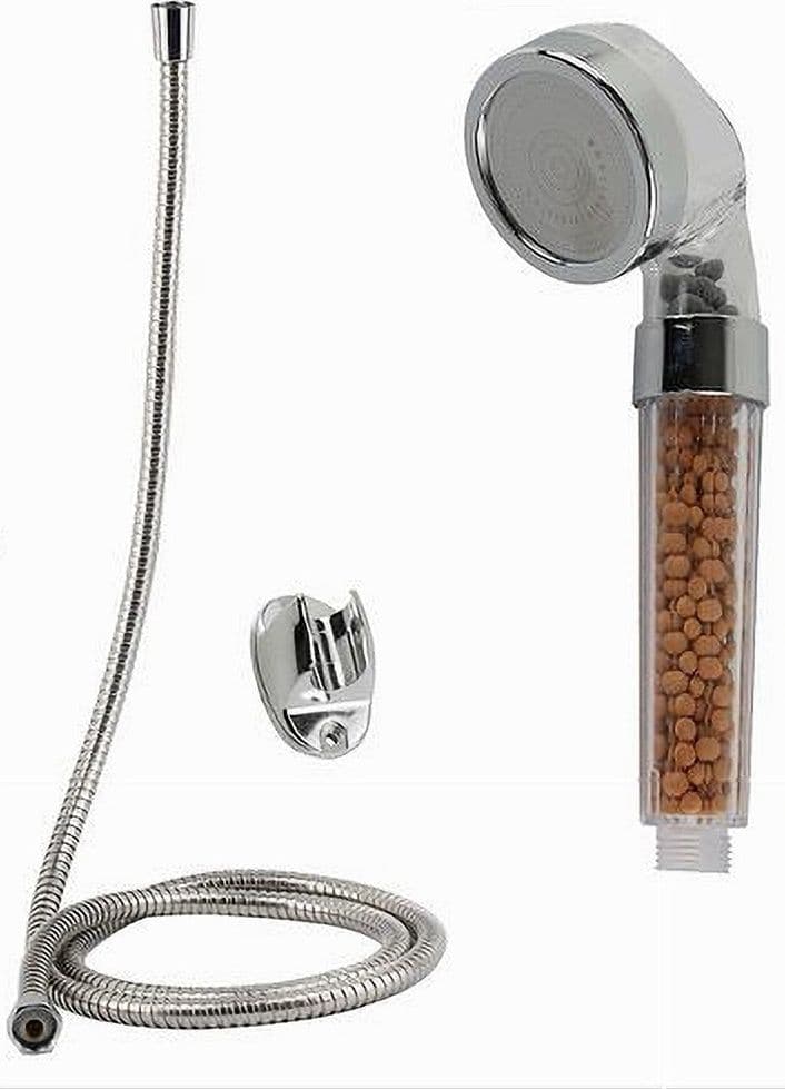 KIT DOCCETTA DOCCINO SOFFIONE DOCCIA BAGNO CON LACCIO 1,8 MT STAFFA FILTRO 59175 in Telefoni doccia Trade Shop italia - Napoli, commercioVirtuoso.it