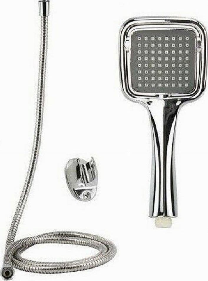 Kit Doccetta Doccino Soffione Doccia Bagno Laccio 1,8 Mt Staffa 59171 Quadrata Casa, arredamento e bricolage > Accessori Bagno > Soffioni Doccia Trade Shop italia - Napoli, Commerciovirtuoso.it
