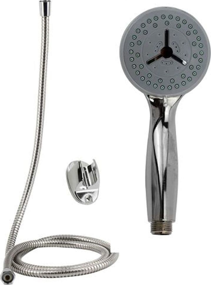 Kit Doccetta Doccino Soffione Doccia Tondo Con Laccio 1,8mt Staffa 69294 Bagno Casa, arredamento e bricolage > Accessori Bagno > Soffioni Doccia Trade Shop italia - Napoli, Commerciovirtuoso.it