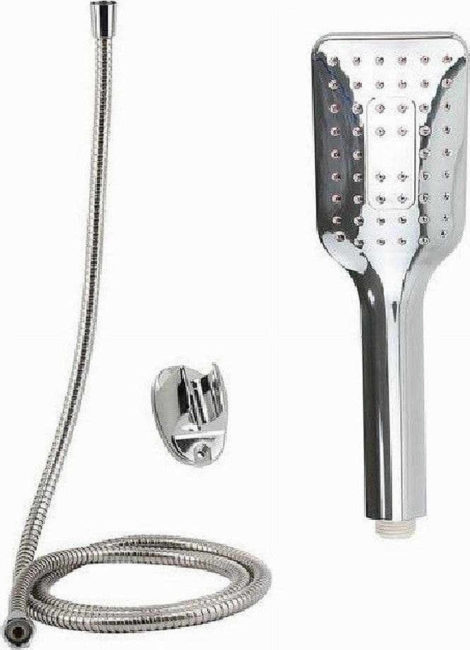 Kit Doccetta Doccino Soffione Rettangolare Doccia Bagno 59231 Laccio 1,8mt Staffa Casa, arredamento e bricolage > Accessori Bagno > Soffioni Doccia Trade Shop italia - Napoli, Commerciovirtuoso.it