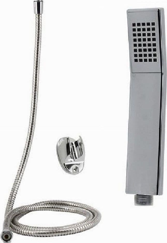 Kit Doccetta Doccino Soffione Rettangolare Doccia Bagno 69088 Laccio 1,8mt Staffa Fai da te/Attrezzature per cucine e bagni/Attrezzature per bagni/Docce e componenti doccia/Filtri supporti e soffioni doccia/Docce fisse Trade Shop italia - Napoli, Commerciovirtuoso.it
