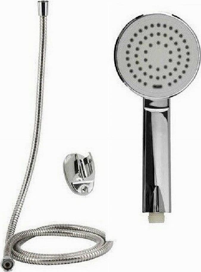 Kit Doccetta Doccino Soffione Tondo Doccia Con Laccio 1,8mt Staffa 69334 Bagno Casa, arredamento e bricolage > Accessori Bagno > Soffioni Doccia Trade Shop italia - Napoli, Commerciovirtuoso.it
