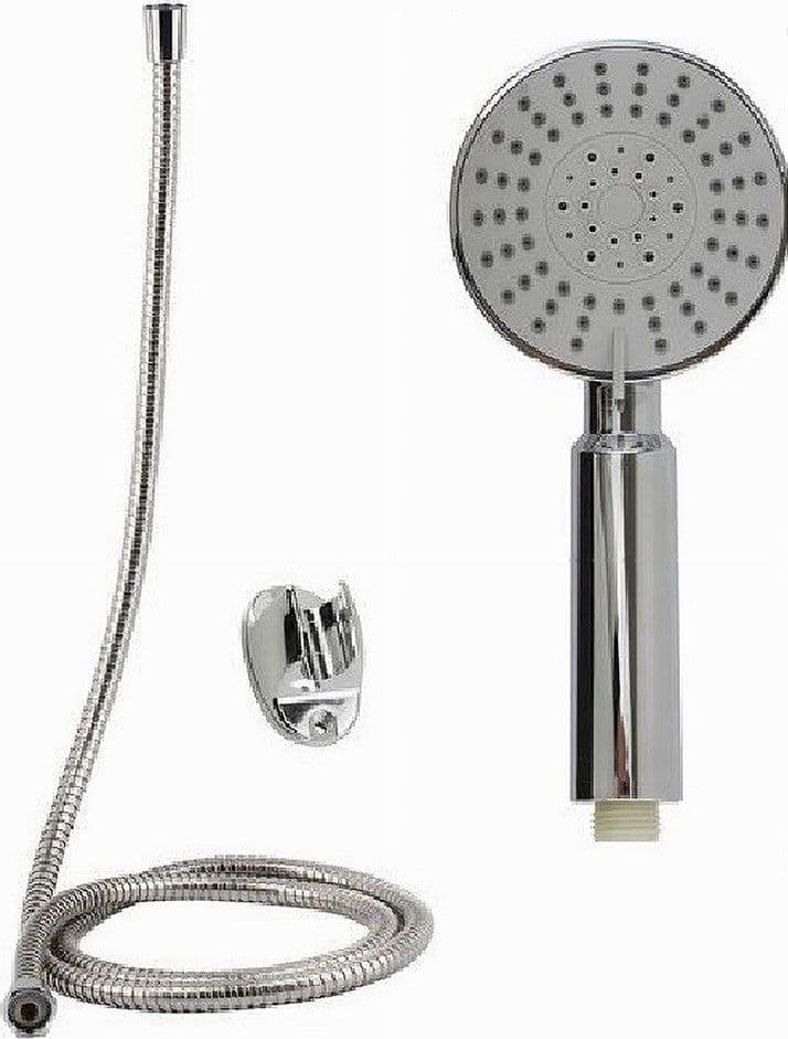 Kit Doccetta Doccino Tondo Soffione Doccia Con Laccio 1,8 Mt Staffa Bagno 69071 Casa, arredamento e bricolage > Accessori Doccia > Soffioni Doccia Trade Shop italia - Napoli, Commerciovirtuoso.it
