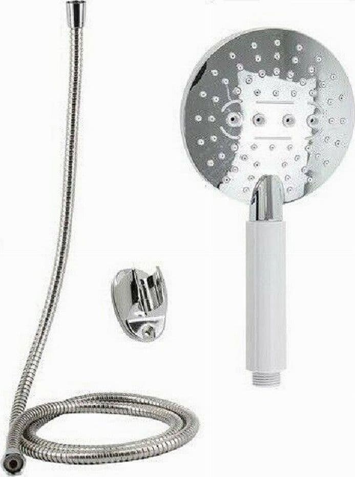 Kit Doccetta Tonda Doccino Soffione Doccia Con Laccio 1,8 Mt Staffa 59173 Bagno Casa, arredamento e bricolage > Accessori Bagno > Soffioni Doccia Trade Shop italia - Napoli, Commerciovirtuoso.it
