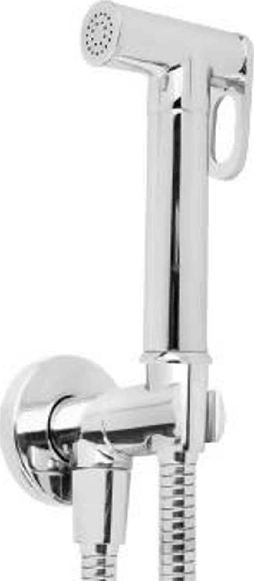 Kit Doccia Per Bidet Doccia Serie Round In Ottone Cromato Getto Fisso Pulsante Start And Stop Attacco ½” M Rubinetto Con Sistema Di Sicurezza Che Interrompe Il Flusso D’acqua A Monte Lunghezza 120 Cm Arca Concept in Rubinetti per bidet Arca Concept - Brescia, commercioVirtuoso.it