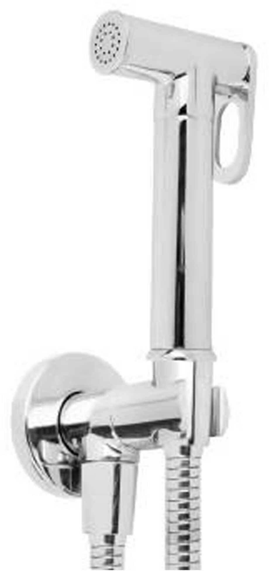 Kit Doccia Per Bidet Doccia Serie Round In Ottone Cromato Getto Fisso Pulsante Start And Stop Attacco ½” M Rubinetto Con Sistema Di Sicurezza Che Interrompe Il Flusso D’acqua A Monte Lunghezza 120 Cm Arca Concept in Rubinetti per bidet Arca Concept - Brescia, commercioVirtuoso.it