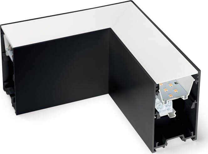 Kit-Driver-Angolare-Fluo-Alluminio-Nero-Led-8W-4000K-Luce-Naturale