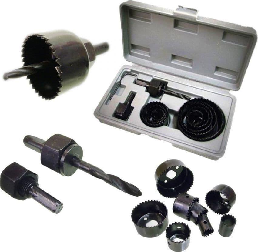 KIT FRESE LEGNO A TAZZA SEGHE FORA LEGNO PLASTICA ATTACCO PER TRAPANO IN ACCIAIO Fai da te/Utensili elettrici e a mano/Accessori per utensili elettrici/Seghe a tazza Trade Shop italia - Napoli, Commerciovirtuoso.it