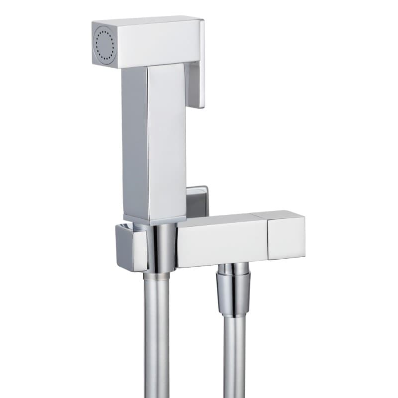 Kit Idroscopino Cromato Quadro Doccetta Per Wc Portatile Shut-Off Monogetto Con Leva Casa e cucina/Bagno/Accessori per il bagno/Accessori per il WC/Scopini e porta scopini Ogomondo - Martina Franca, Commerciovirtuoso.it