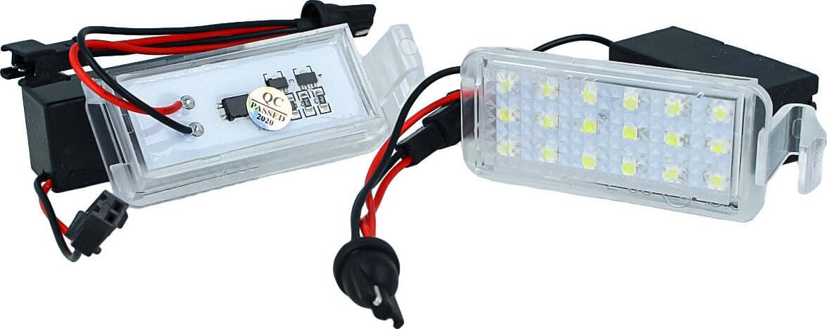 Kit-Luci-Targa-Led-Ford-Falcon-Fiat-500X-Bianco-Resistenza-Inclusa-No-Errore-Canbus-Carall