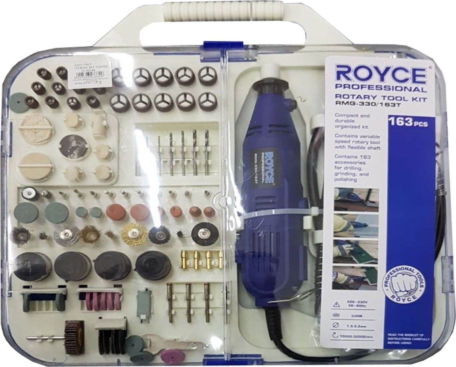 KIT MINI TRAPANO MINIUTENSILE ROTATIVO MINITRAPANO DREMEL CON 163 ACCESSORI 300W Fai da te/Utensili elettrici e a mano/Utensili elettrici/Trapani/Trapani avvitatori Trade Shop italia - Napoli, Commerciovirtuoso.it