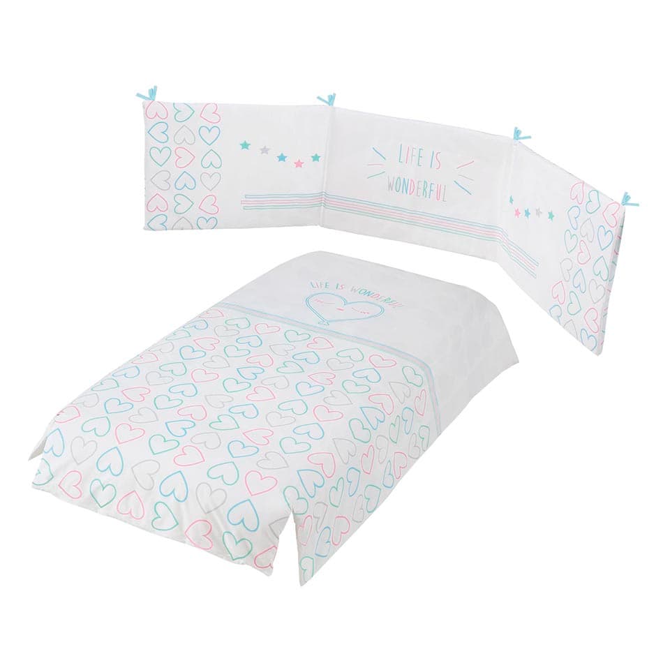 Kit Piumone + Paracolpi Lettino Wonderful Micuna in Paraurti per letto La Casa Del Bebè - Napoli, commercioVirtuoso.it