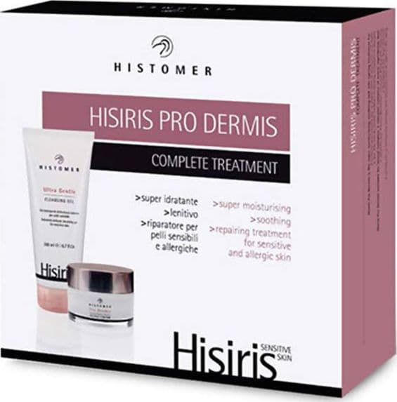 Kit Prodotti Viso Hisiris Pro-Dermis Trattamento Histomer Super Idratante E Lenitivo Anti Età per Pelli Sensibili E Irritate Cofanetto Con Gentle Cleansinng Gel 200 Ml E Crema Pro Dermis Active 50 Ml in Creme Beauty Sinergy F&C - Treviso, commercioVirtuoso.it