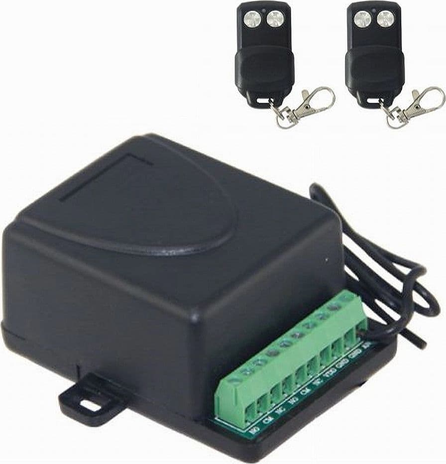Kit Ricevitore Autoapprendente+2 Radiocomandi Apertura Cancello Jj-js-091 Maxtech Elettronica e telefonia > Fotografia e video > Telecomandi Universali Trade Shop italia - Napoli, Commerciovirtuoso.it