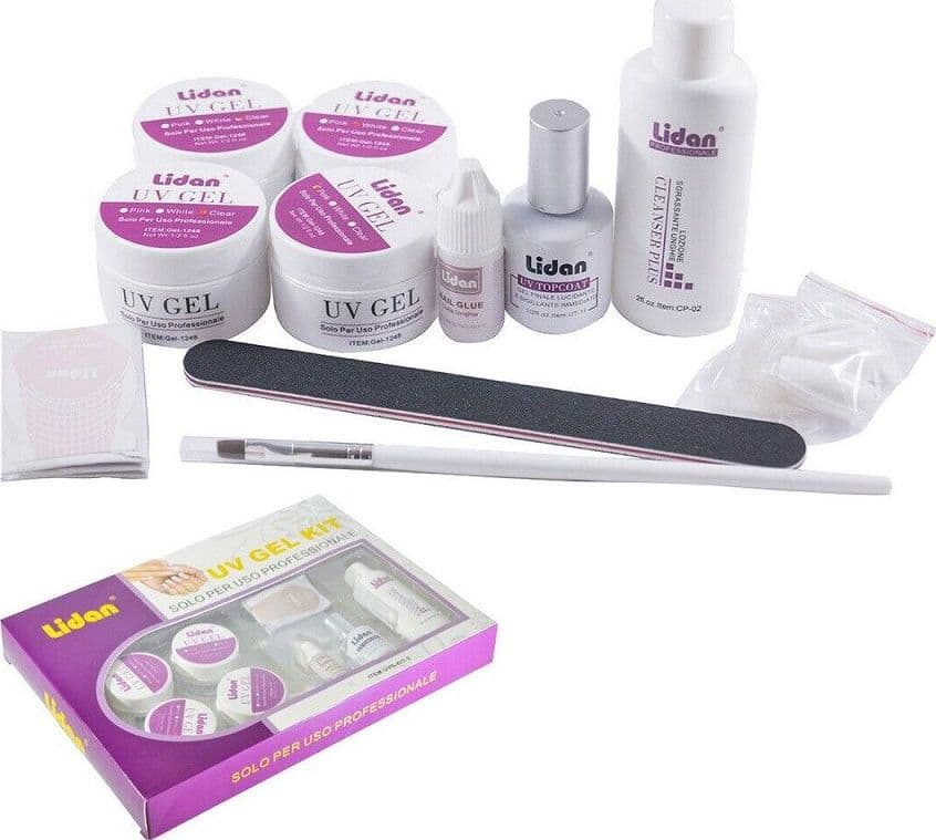 Kit Ricostruzione Unghie Professionale Uv Gel Nail Art Kit Completo Lidan Kit-2 Salute e Bellezza > Manicure e Pedicure Trade Shop italia - Napoli, Commerciovirtuoso.it