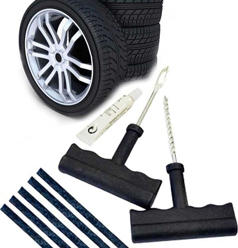Kit Ripara Pneumatici Gomme Riparazione Per Auto Moto Da Foratura Gomme Ruote Auto e Moto/Attrezzi per veicoli/Attrezzi per cerchioni e pneumatici/Attrezzi e kit per riparazione pneumatici Trade Shop italia - Napoli, Commerciovirtuoso.it