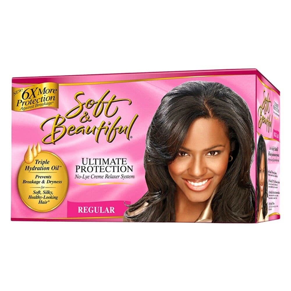 STIRAGGIO PER CAPELLI AFRO RELAXER KIT SOFT & BEAUTIFUL REGULAR in Trattamenti liscianti Agbon - Martinsicuro, commercioVirtuoso.it