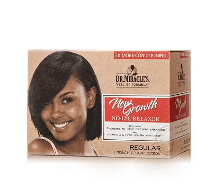 DR MIRACLE’S NO-LYE RELAXER KIT 1 TOUCH UP REGULAR STIRAGGIO PER CAPELLI in Trattamenti liscianti Agbon - Martinsicuro, commercioVirtuoso.it