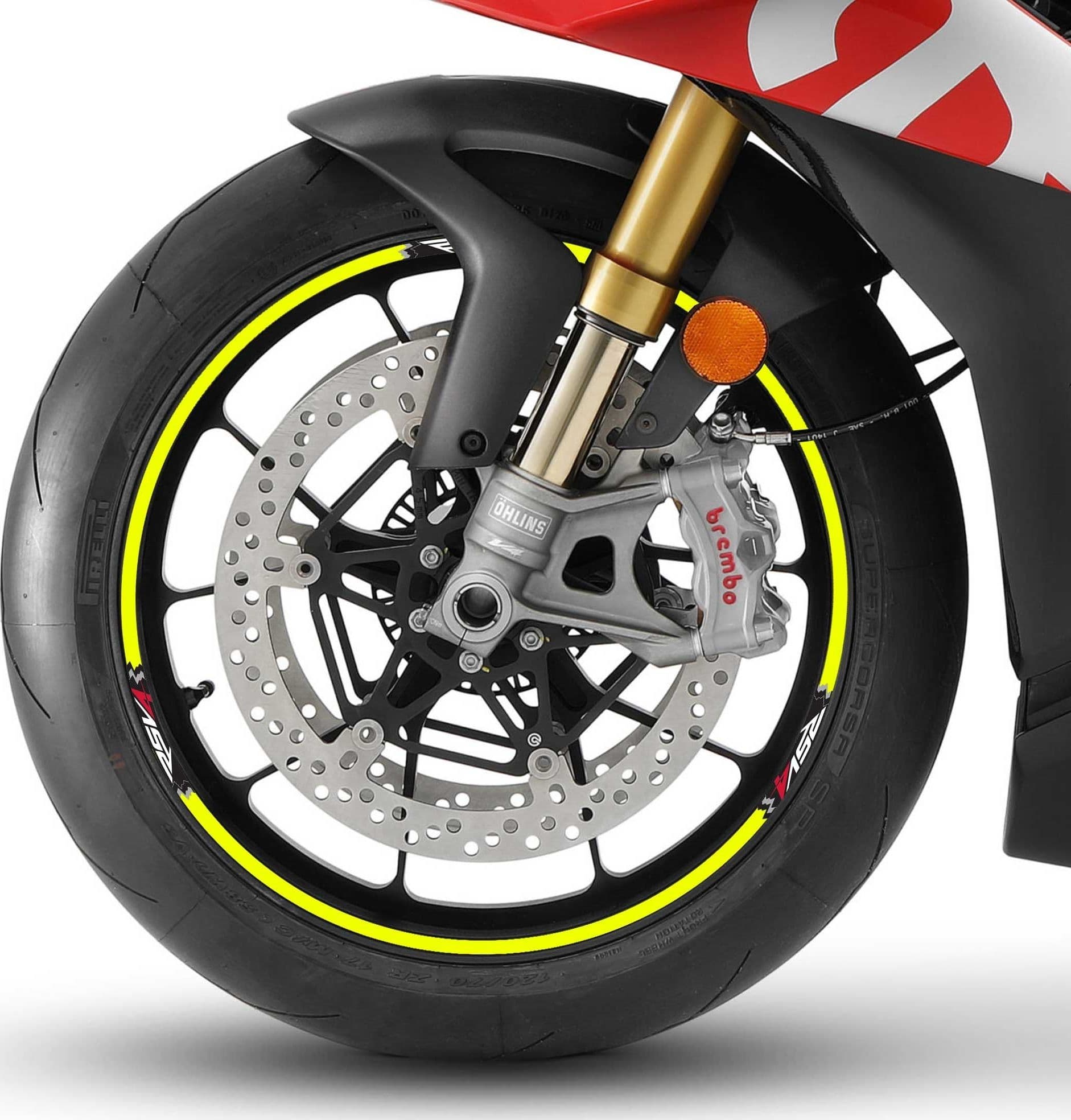 KIT-STRISCE-ADESIVE-compatibili-per-CERCHI-17-MOTO-APRILIA-RSV4---GIALLO-FLUO