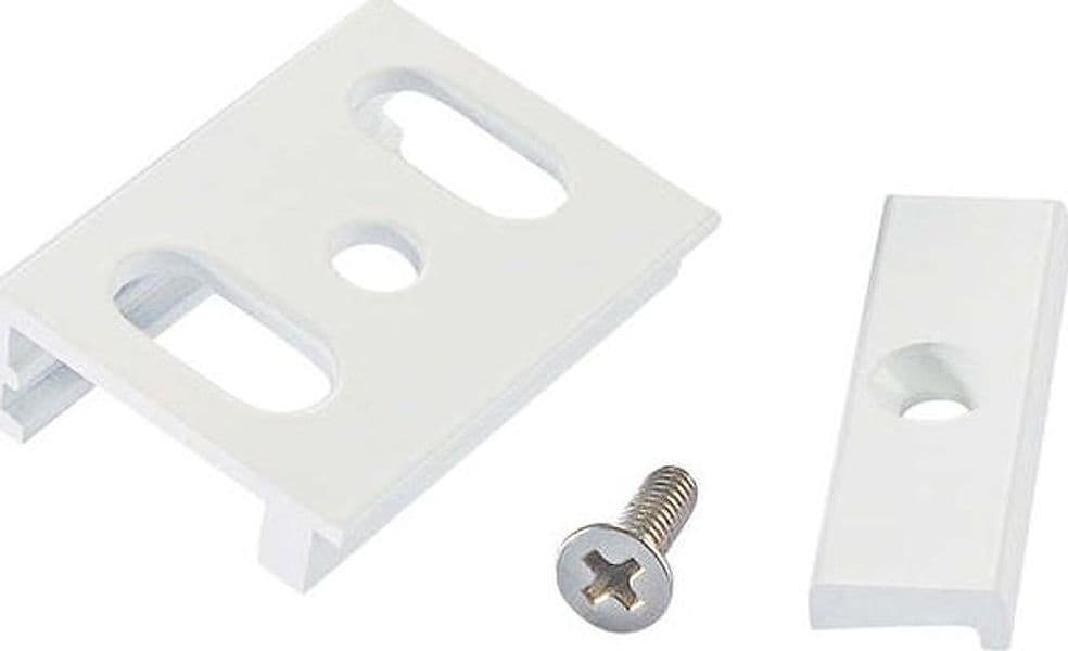 Kit-Superficie-Link-Alluminio-Bianco