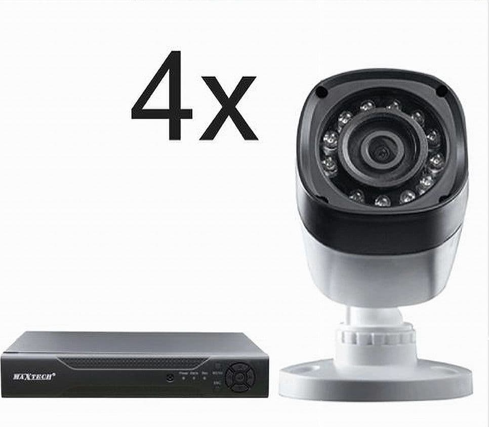 Kit Telecamere Di Sicurezza Dvr 4 Canali 720p Videosorveglianza Maxtech Kit-dvr4 Casa, arredamento e bricolage > Sicurezza e Antifurti > Sistemi di Videosorveglianza Trade Shop italia - Napoli, Commerciovirtuoso.it