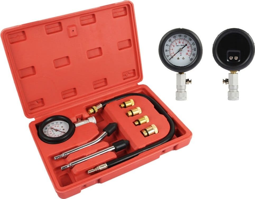KIT TESTER PRESSIONE DI COMPRESSIONE PER MOTORI MISURATORE AUTO PISTONE CILINDRI Commercio Industria e Scienza/Idraulica pneumatici e tubatura/Apparecchiature pneumatiche/Compressori d'aria Trade Shop italia - Napoli, Commerciovirtuoso.it