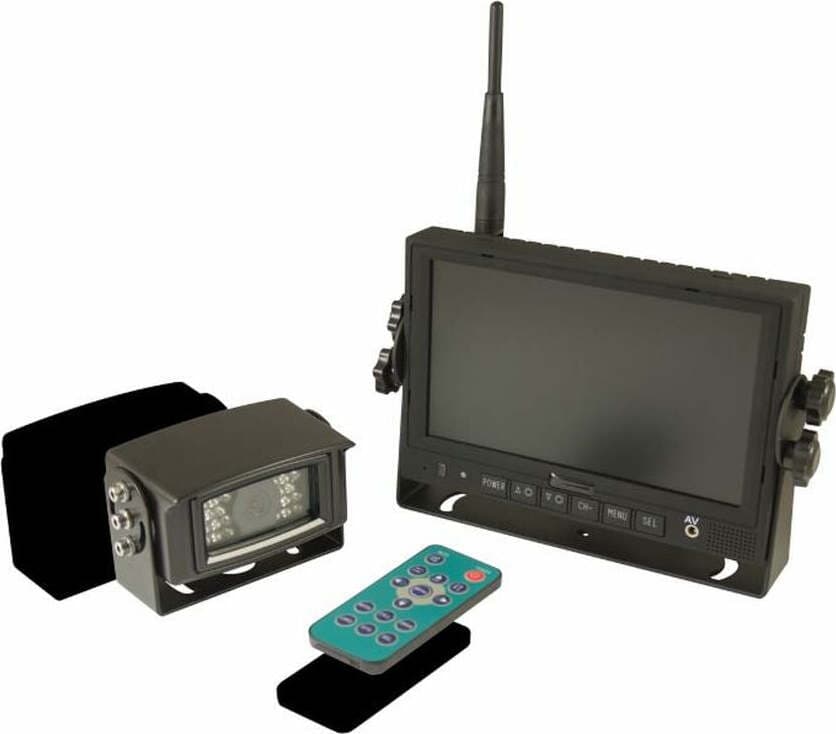 Kit videoretro wireless a colori 10-32v per 4 telecamere in Bullet camera GardenStore - Novellara, commercioVirtuoso.it