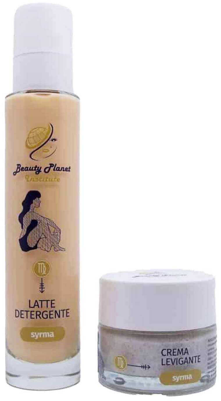 Kit Viso Trattamento Beauty Planet Institute Syrma Kit Purificatore per Pelli Più Luminose Latte Detergente 30 Ml + Crema Levigante 50 Ml in Set regalo Beauty Planet Institute - Castel San Pietro Terme, commercioVirtuoso.it