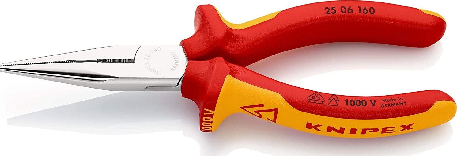 KNIPEX---PINZA-A-BECCHI-DRITTI-160mm