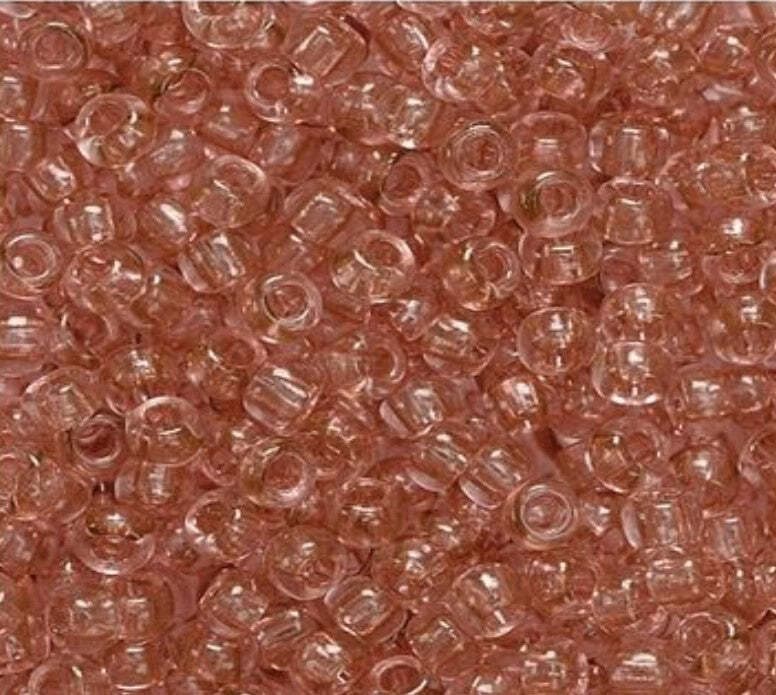 KNORR-PRANDELL---13gr-PERLE-DI-VETRO-TRASPARENTE---COLORE-MARRONE-2,5MM