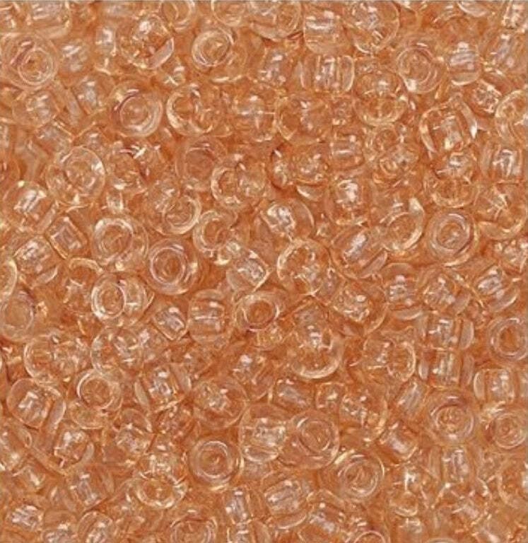 KNORR-PRANDELL---13gr-PERLINE-IN-VETRO-TRASPARENTE---COLORE-MIELE-2,5MM