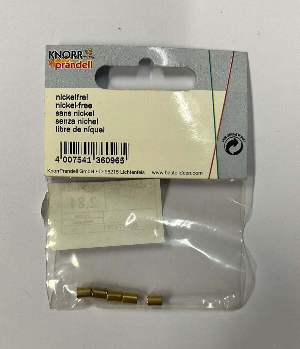KNORR-PRANDELL---5PZ-DI-METALLO-TUBO-D-4X5-MM-COL-ORO-OPACO