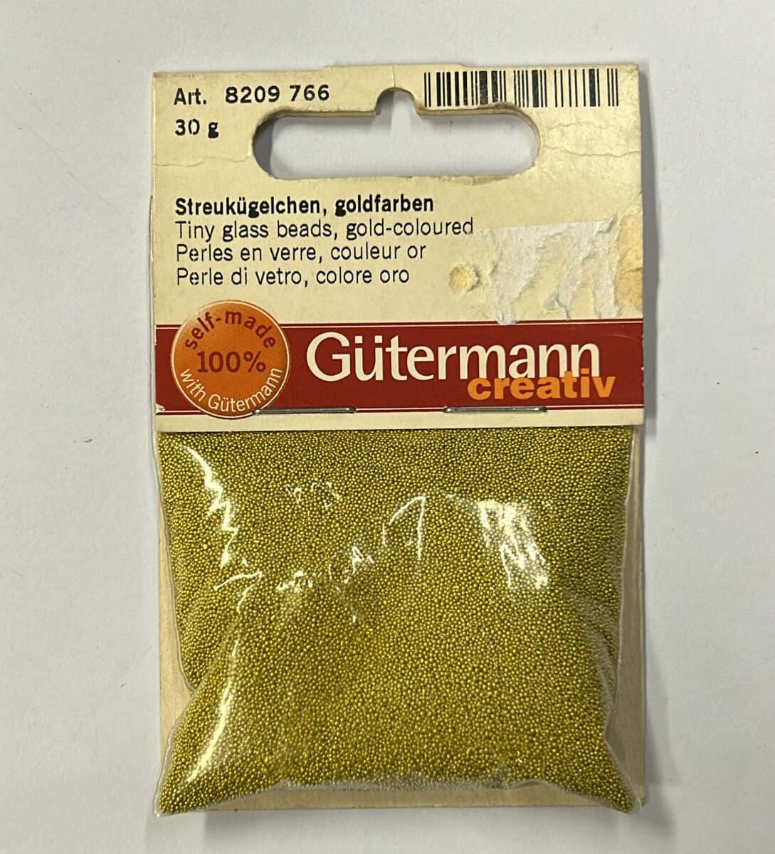 KNORR-PRANDELL---MINI-PERLE-DI-VETRO-ORO-30GR