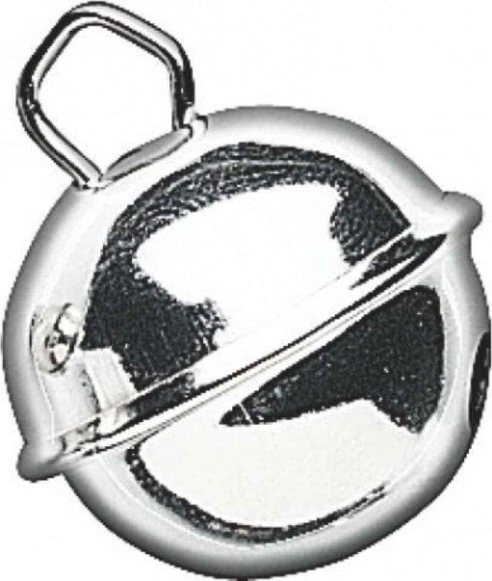 KNORR PRANDELL - SONAGLI DI METALLO COLORE ARGENTO 24MM 4PZ